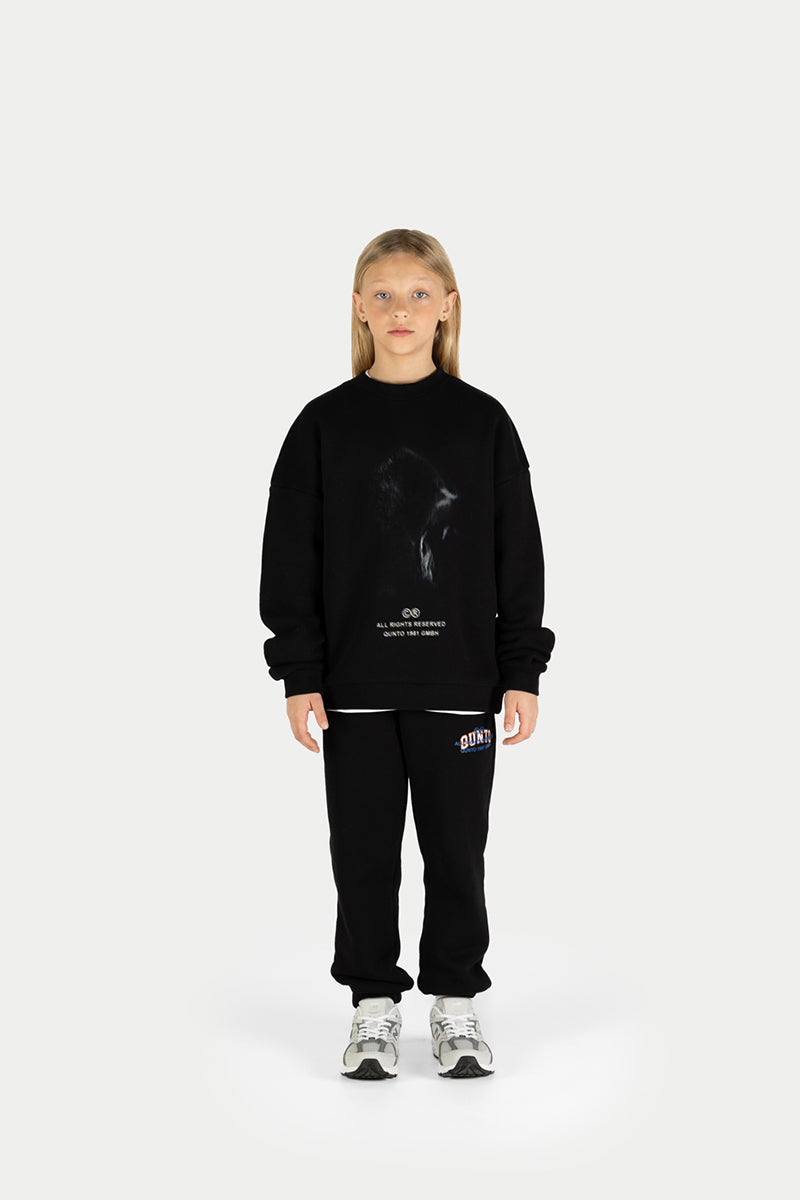 Blurred Bear Sweater Kids