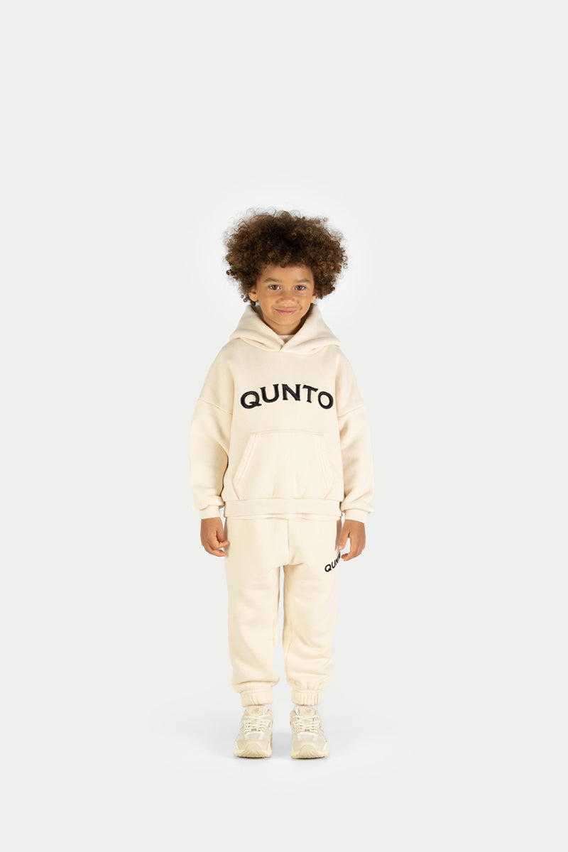 Fat Qunto Hoodie Cream Kids