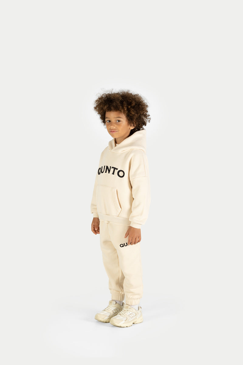 Fat Qunto Hoodie Cream Kids