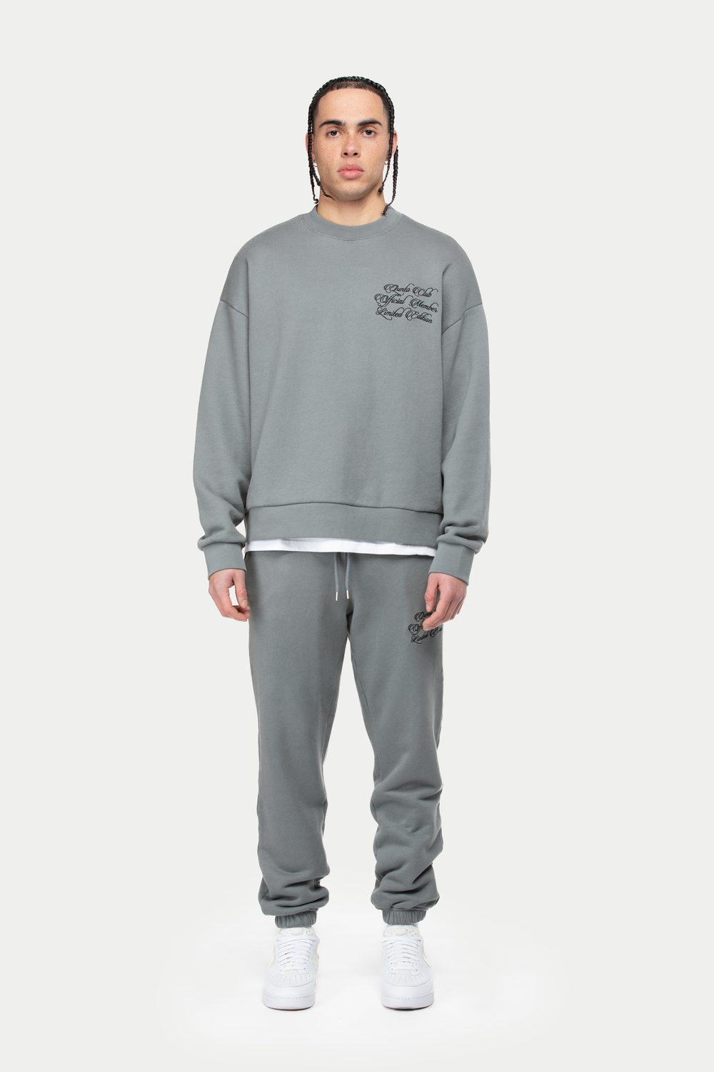 Signature Jogger Pants Dark Grey