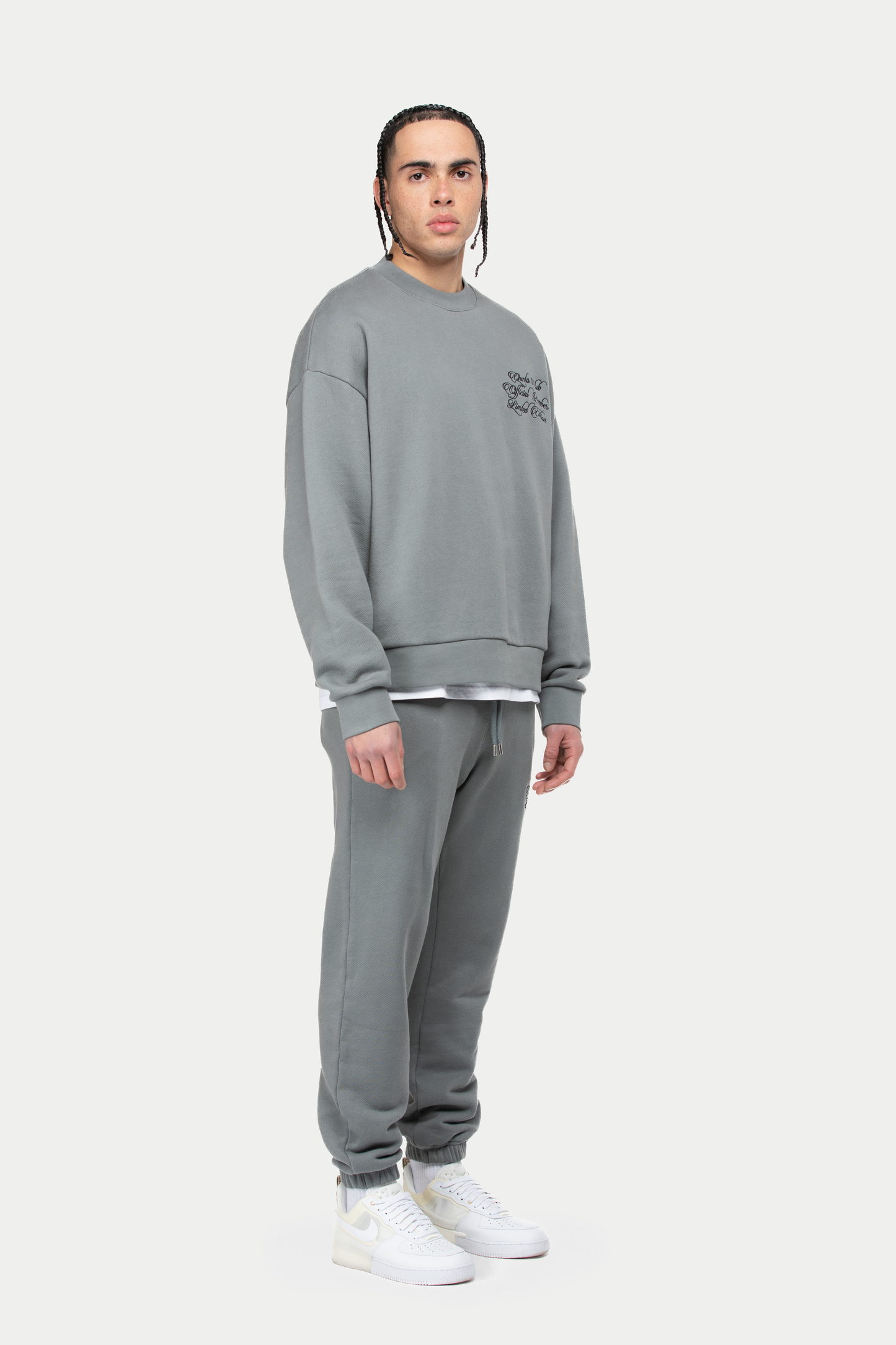 Signature Jogger Pants Dark Grey