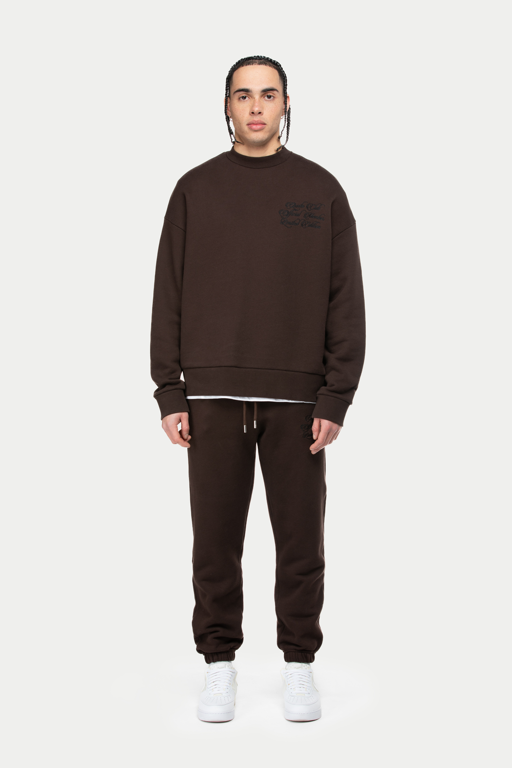 Signature Jogger Pants Brown