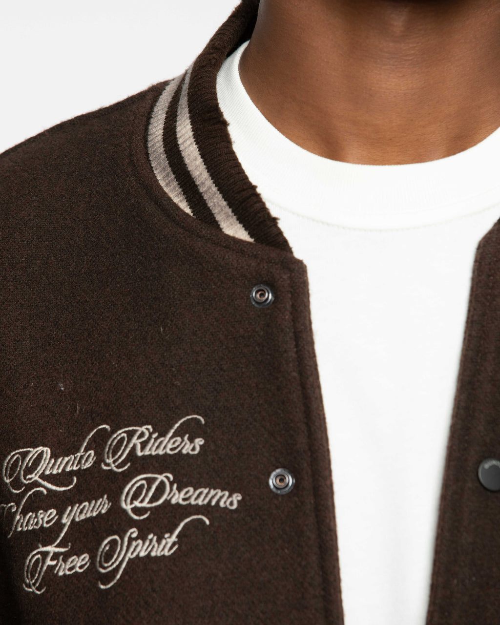City of Angels College Jacket Brown