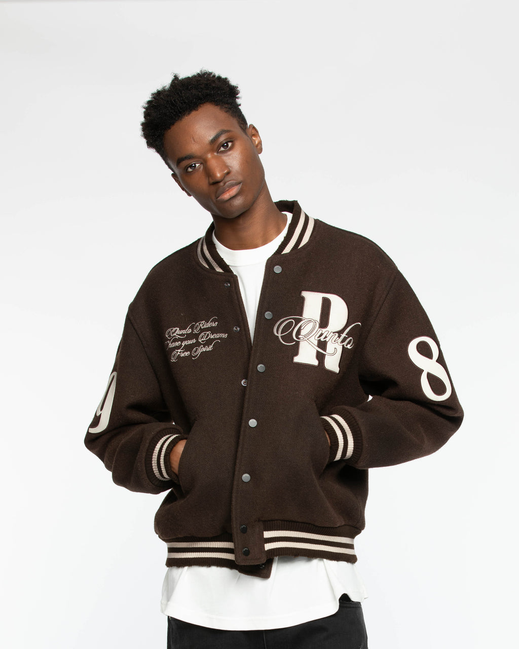 City of Angels College Jacket Brown