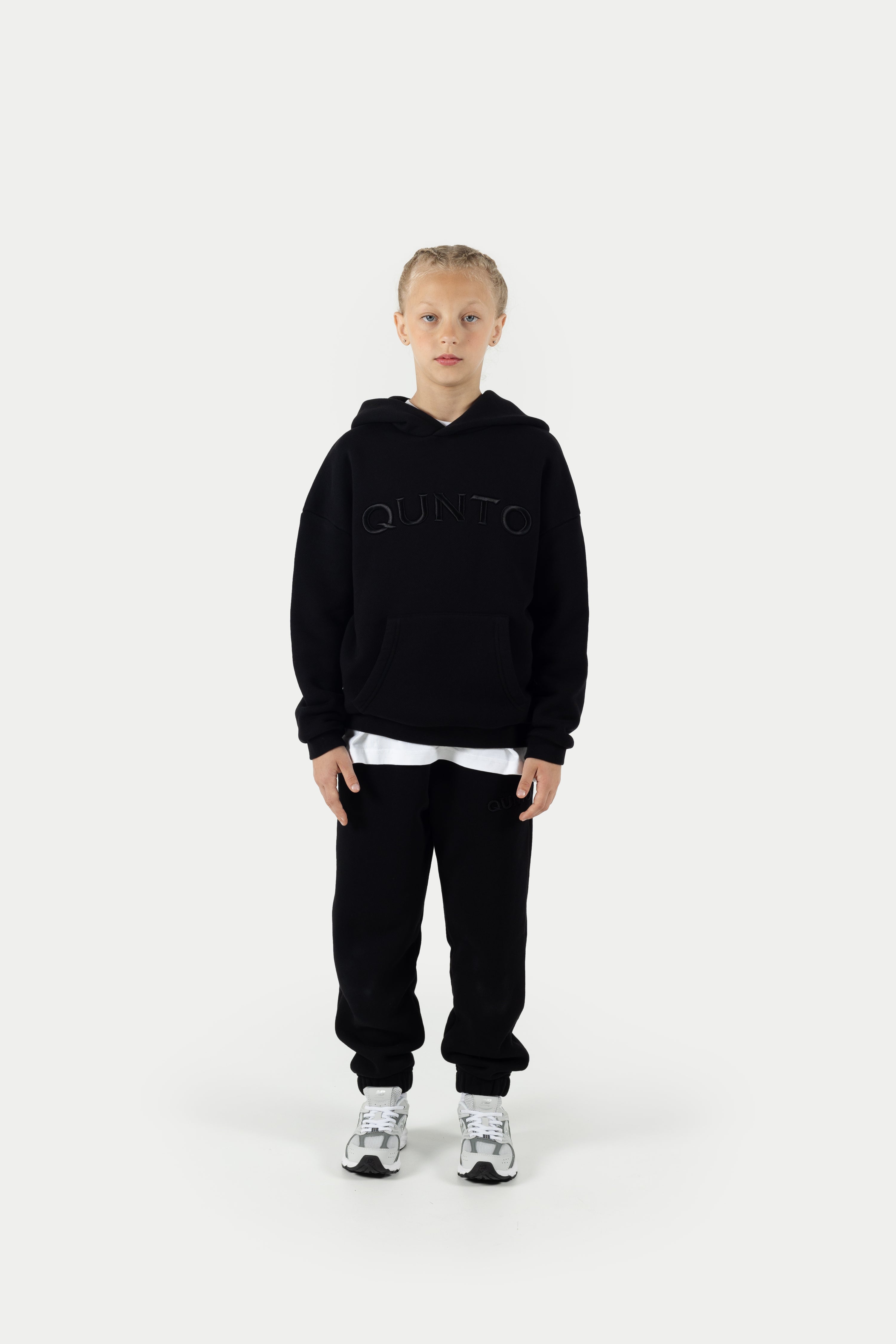 Fat Qunto Hoodie Black Kids