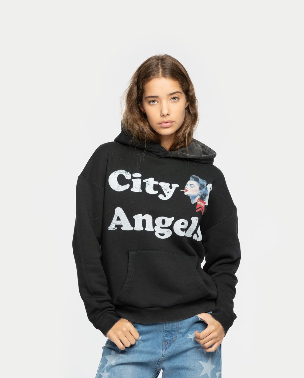 Vintage City Of Angels Hoodie