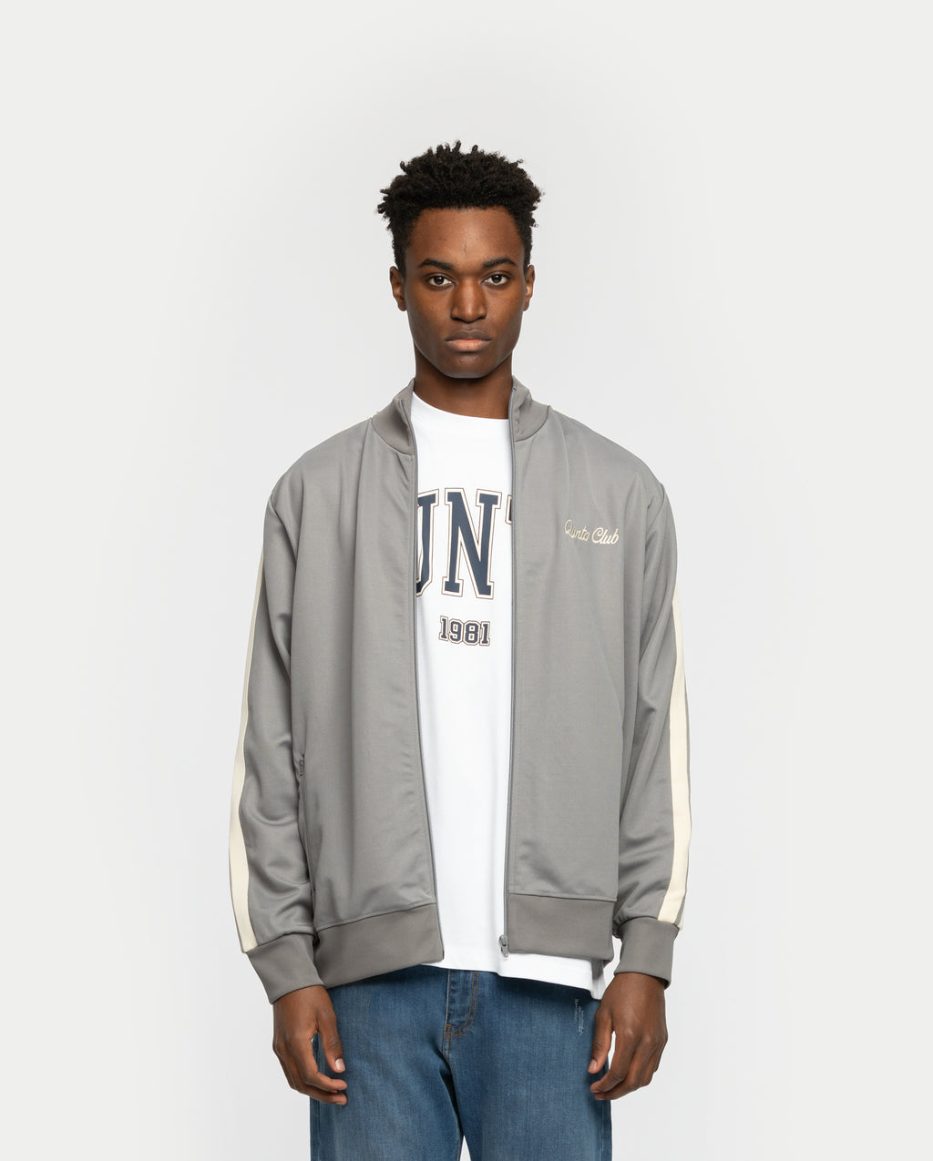 QC Track Jacket Grey