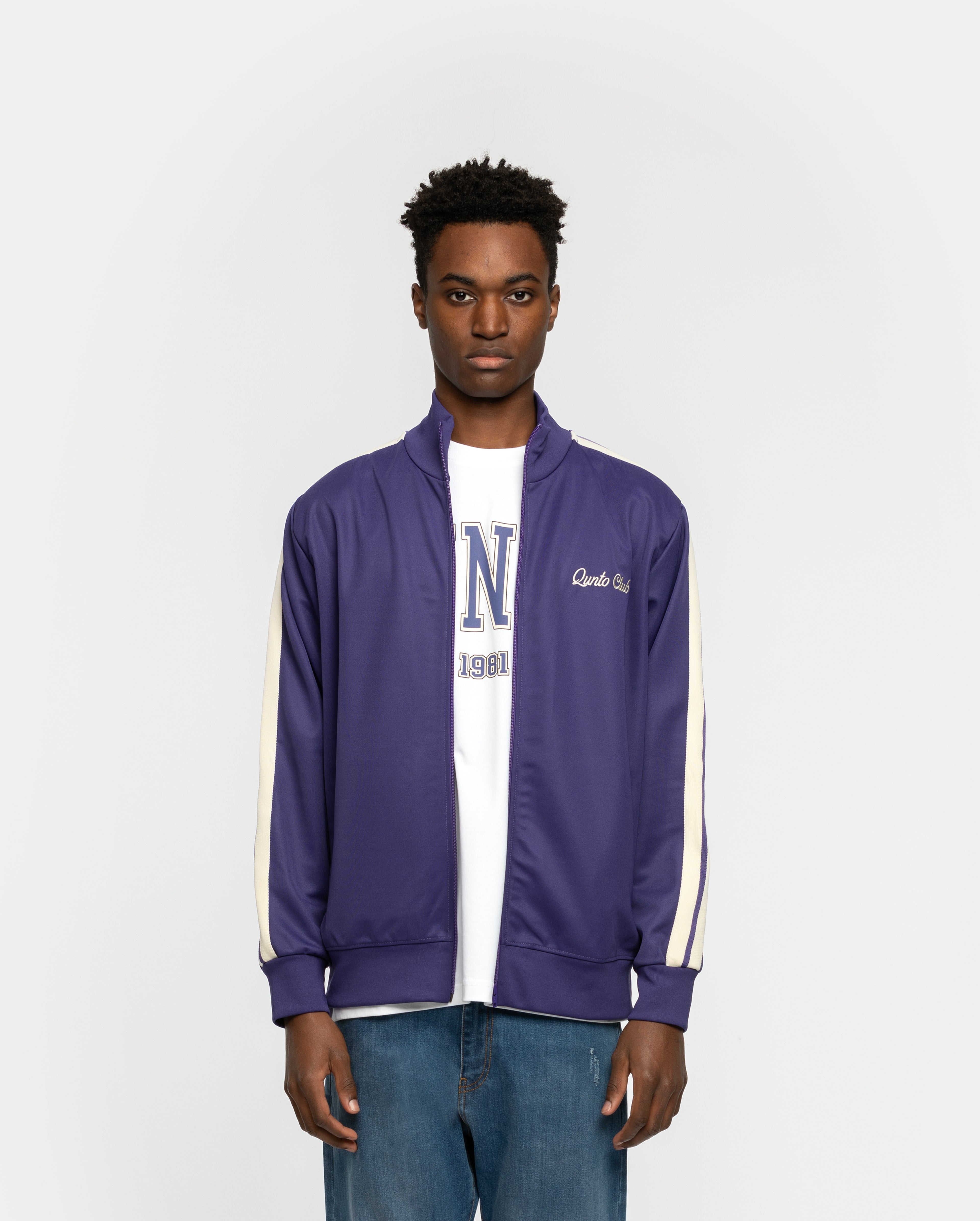 QC Track Jacket Purple