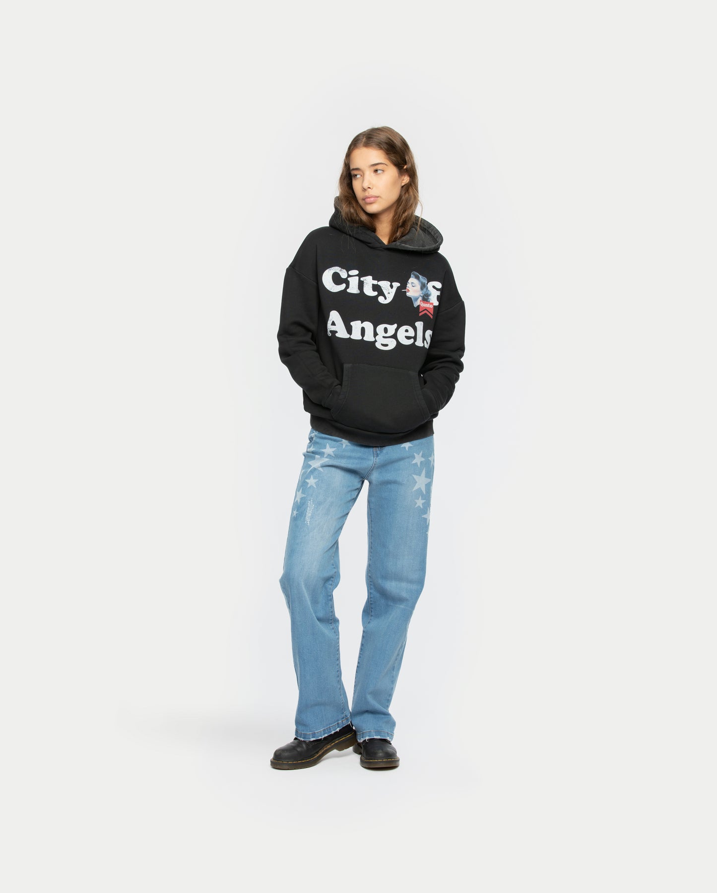 Vintage City Of Angels Hoodie