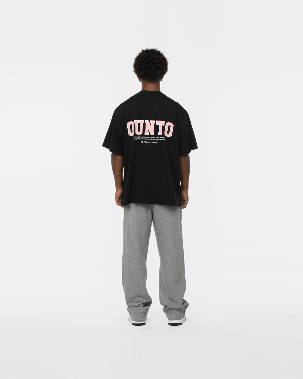 Qunto T-Shirt Be Authentic Pink