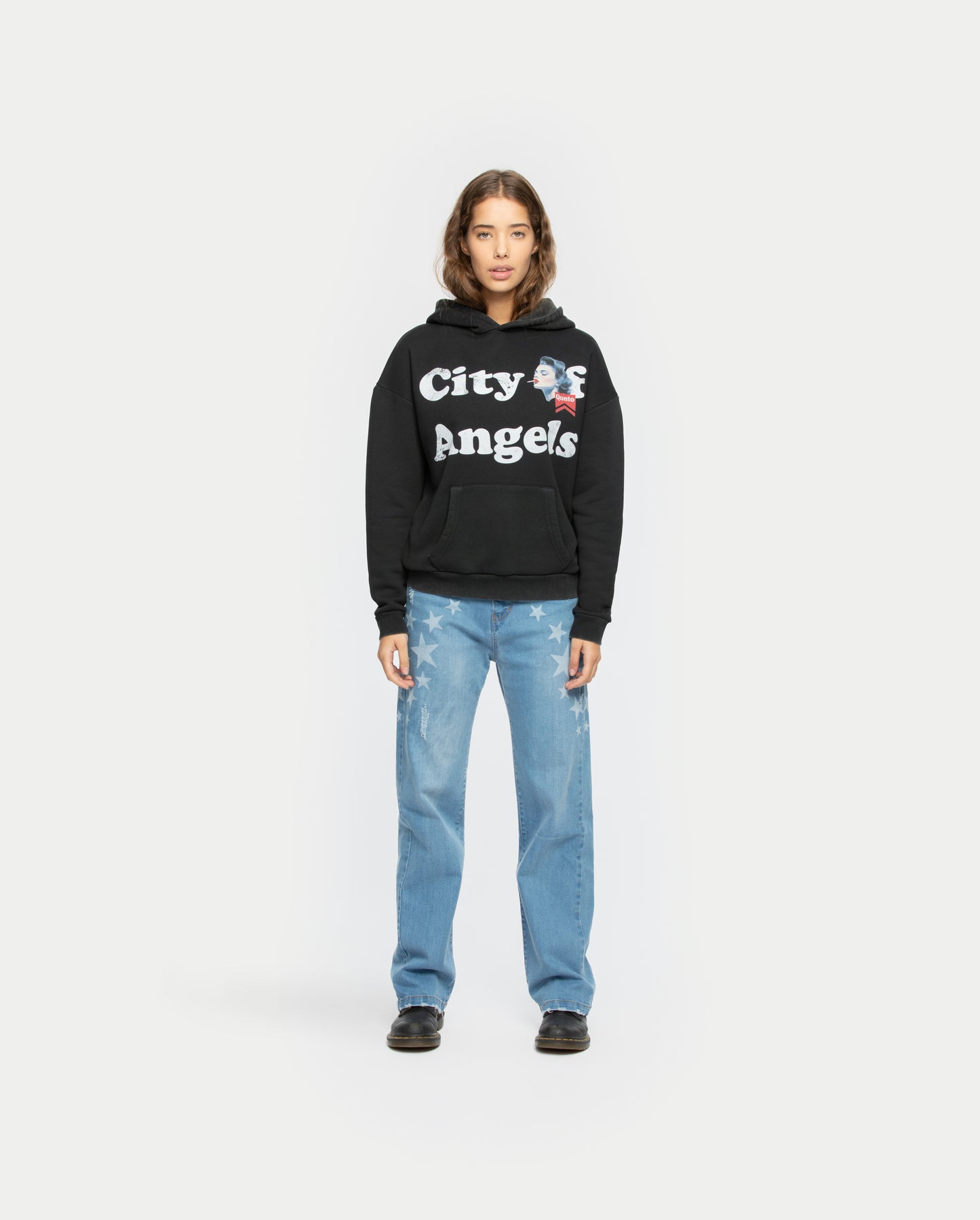 Vintage City Of Angels Hoodie