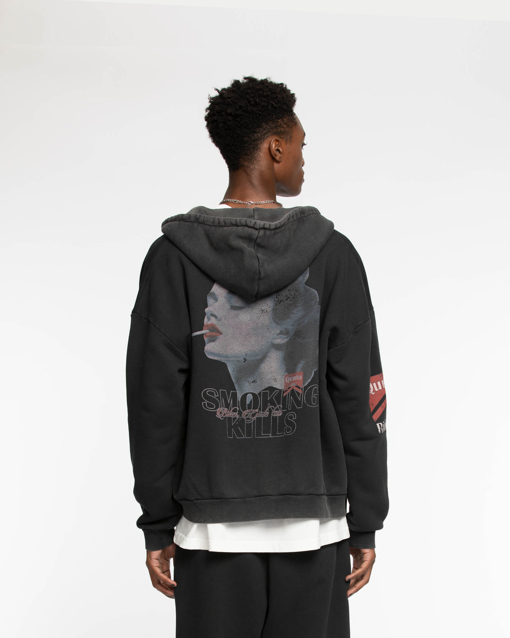 Smoking Kills Zip Hoodie
