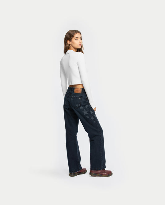 Regular Jeans Black W