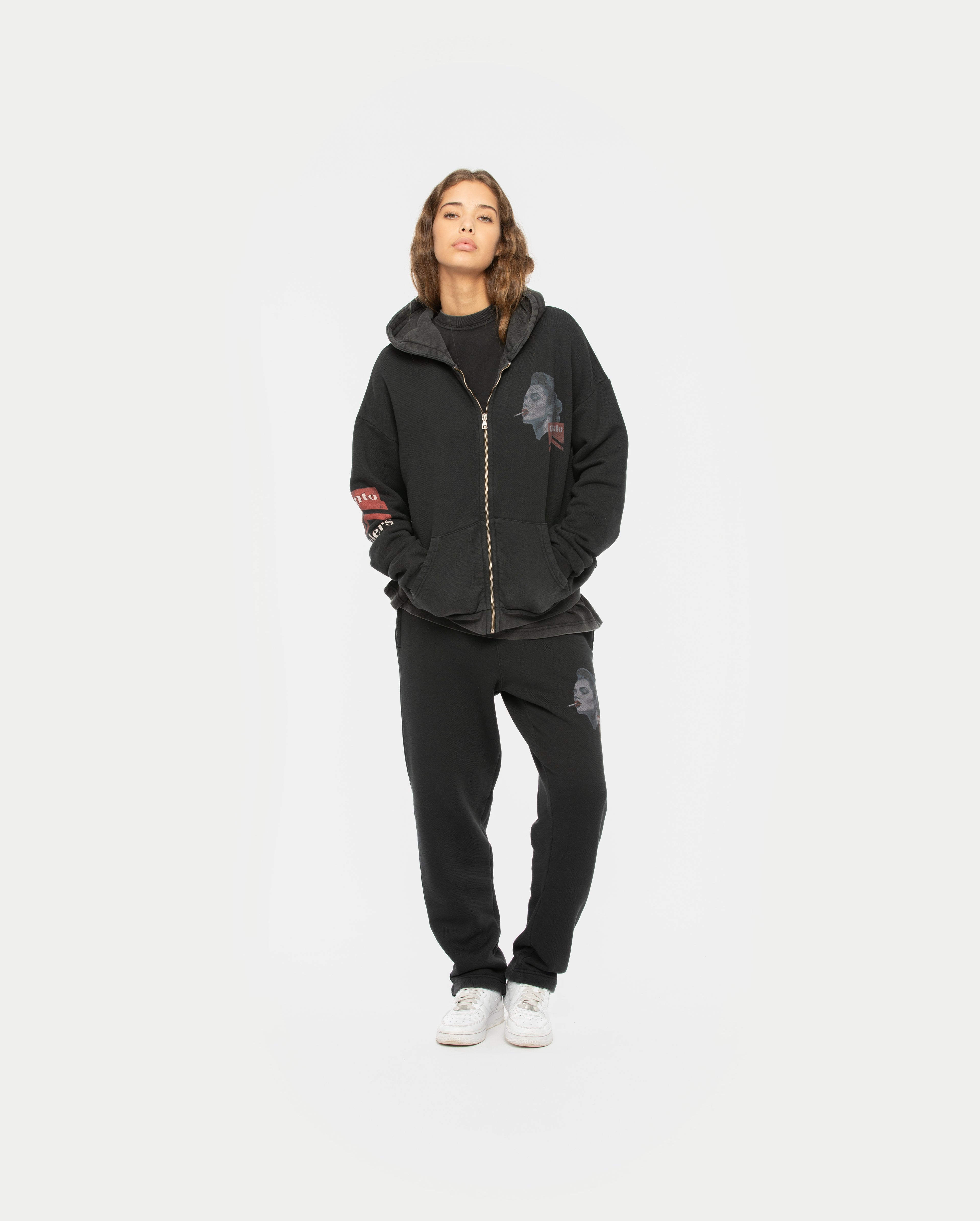 Smoking Kills Zip Hoodie