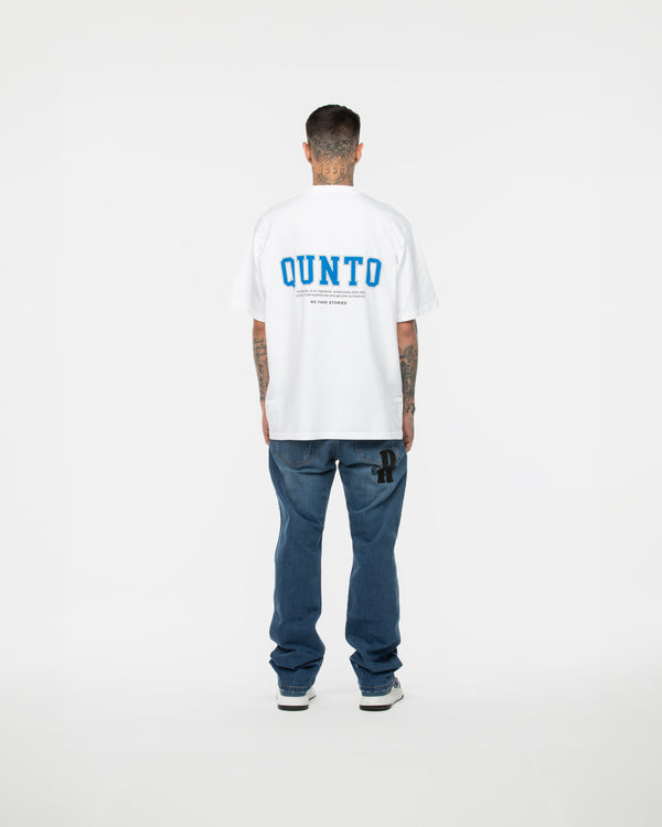 Qunto T-Shirt Be Authentic Blue