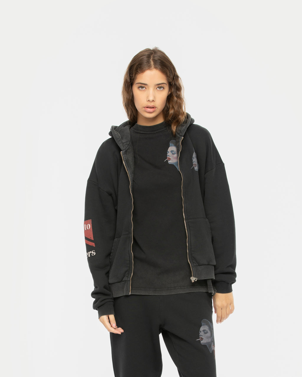 Smoking Kills Zip Hoodie