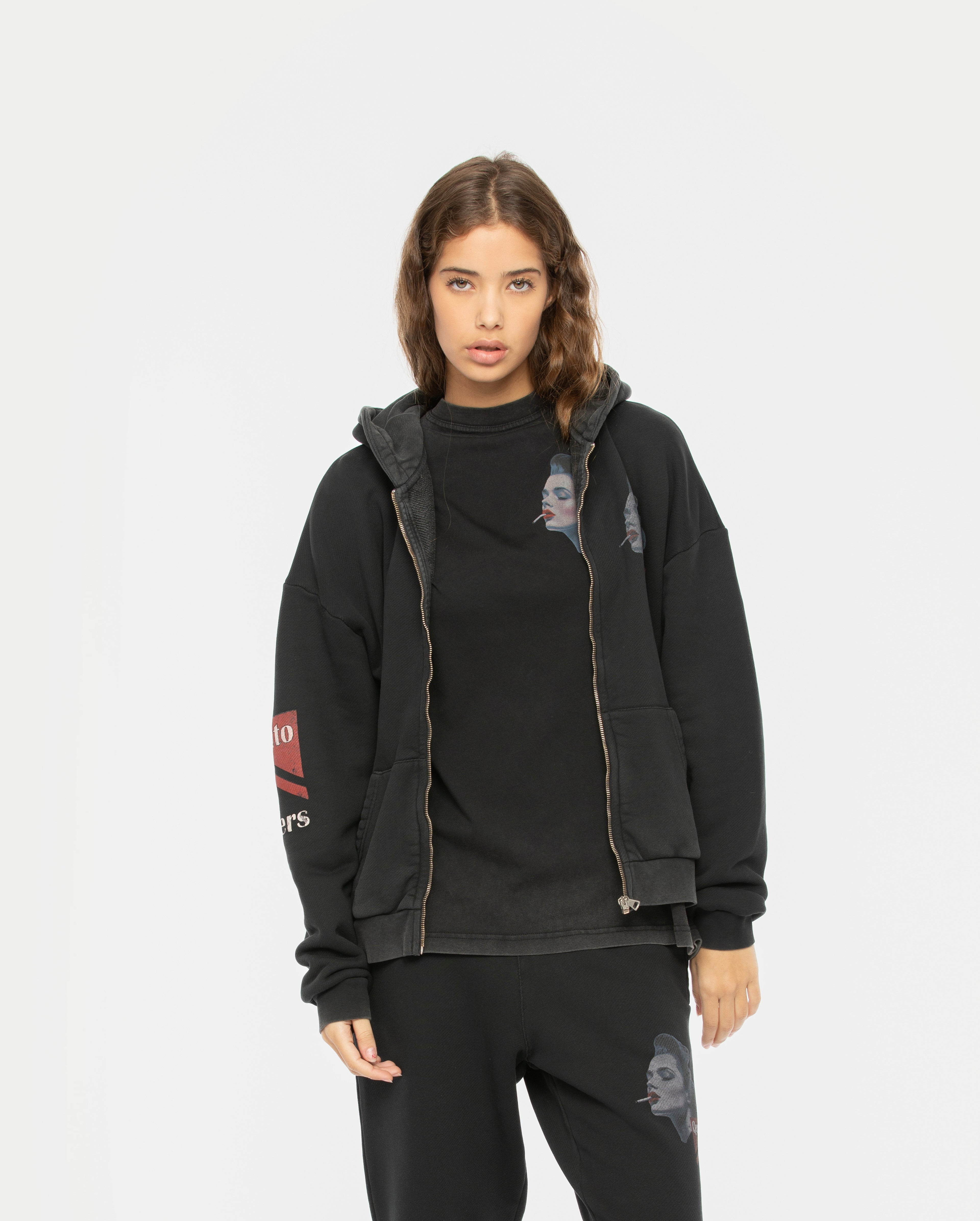 Smoking Kills Zip Hoodie