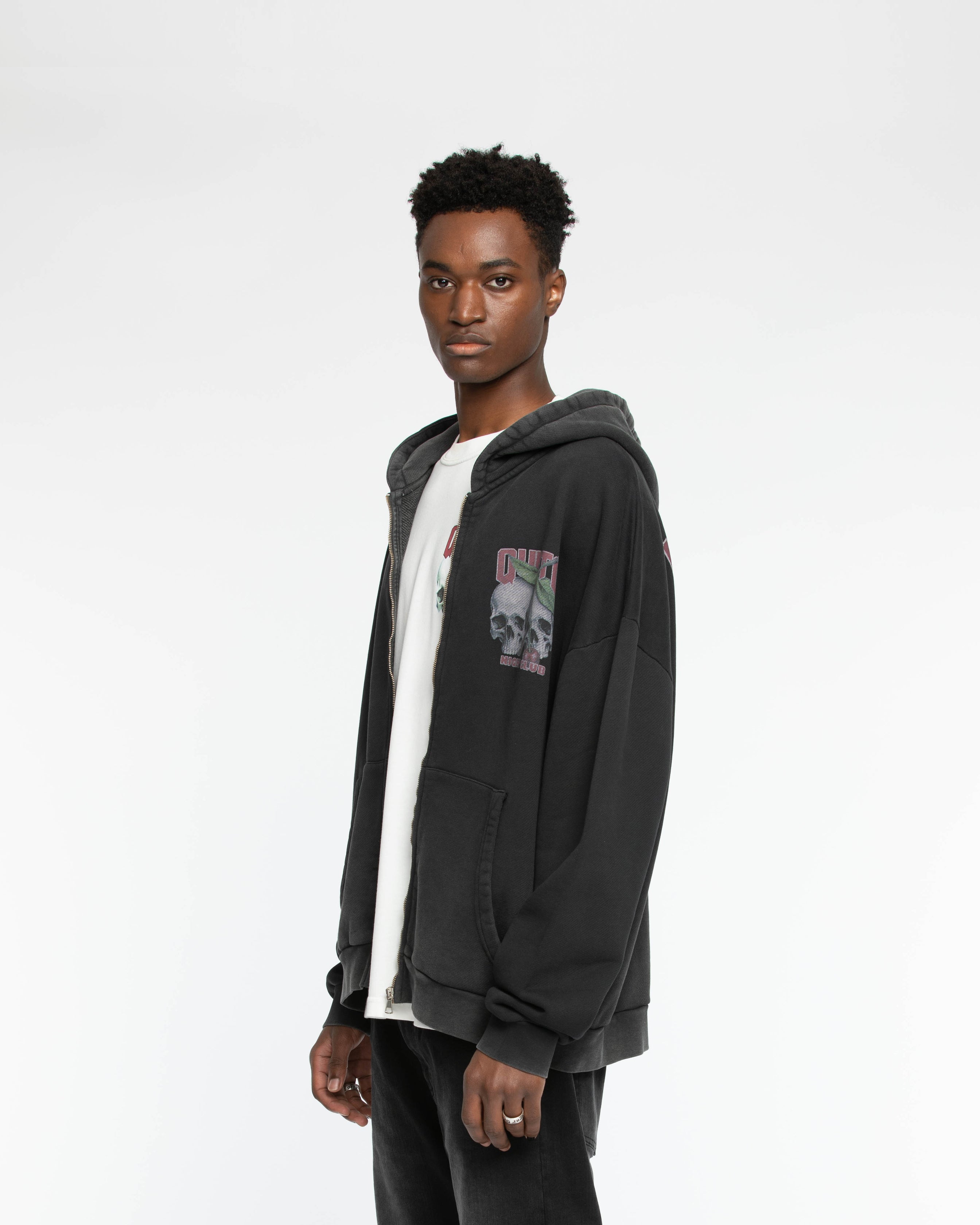 Wild Cherry Zip Hoodie