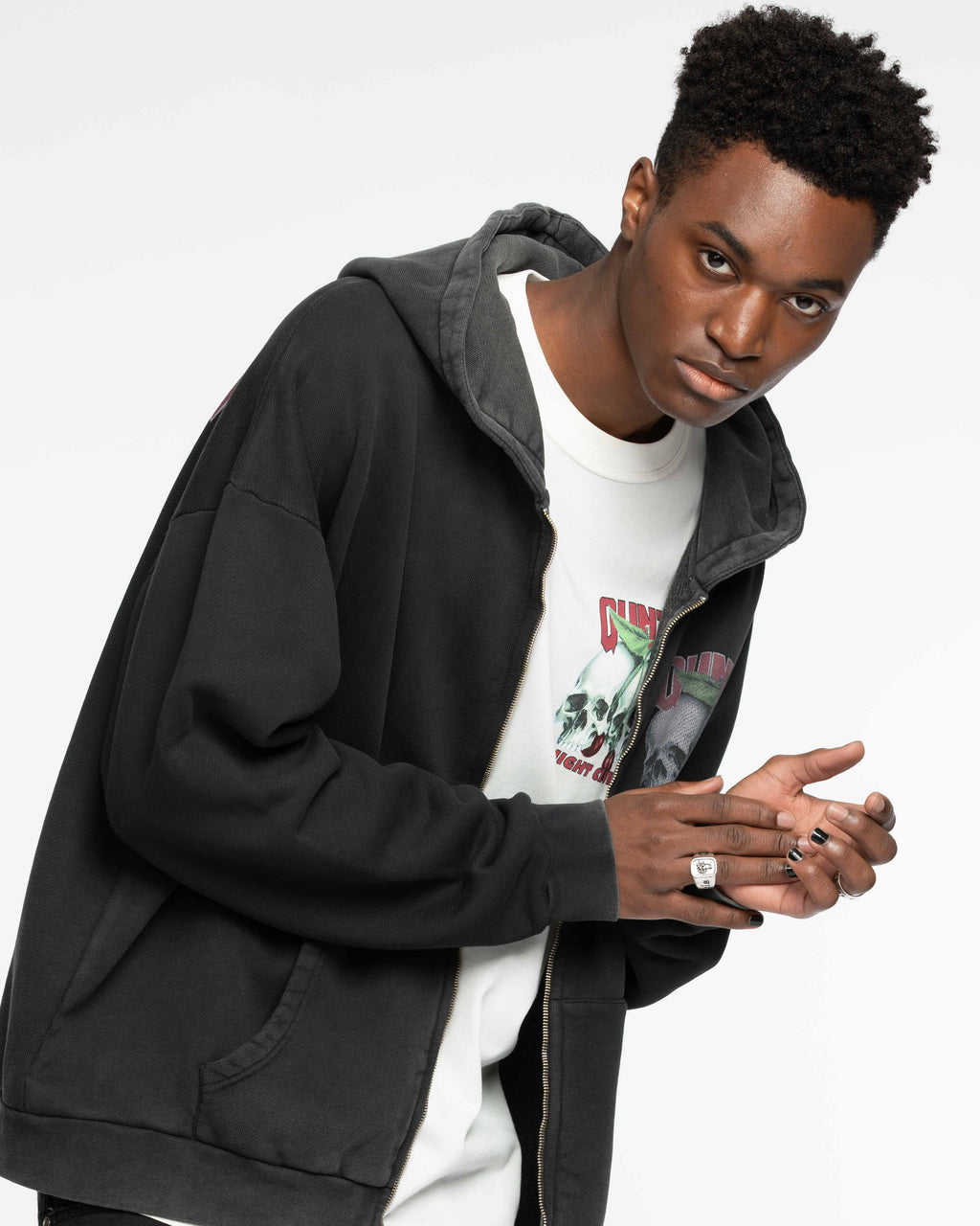 Wild Cherry Zip Hoodie