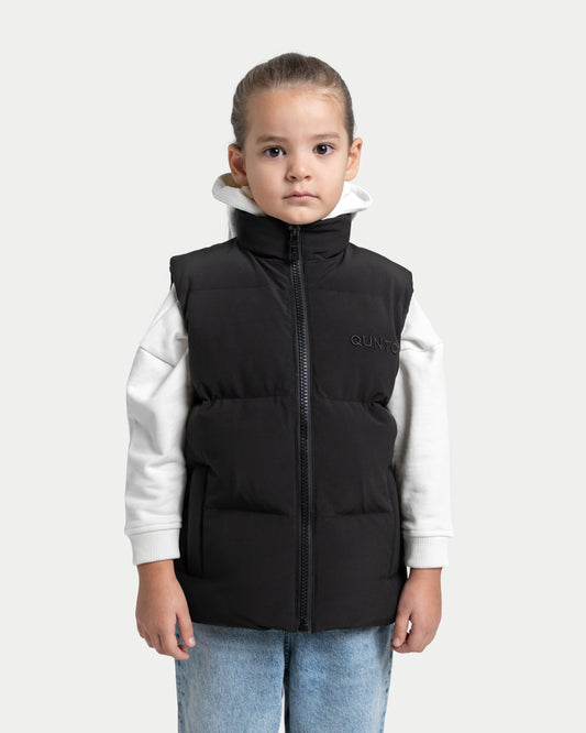 Super Puffer Vest Black KIDS