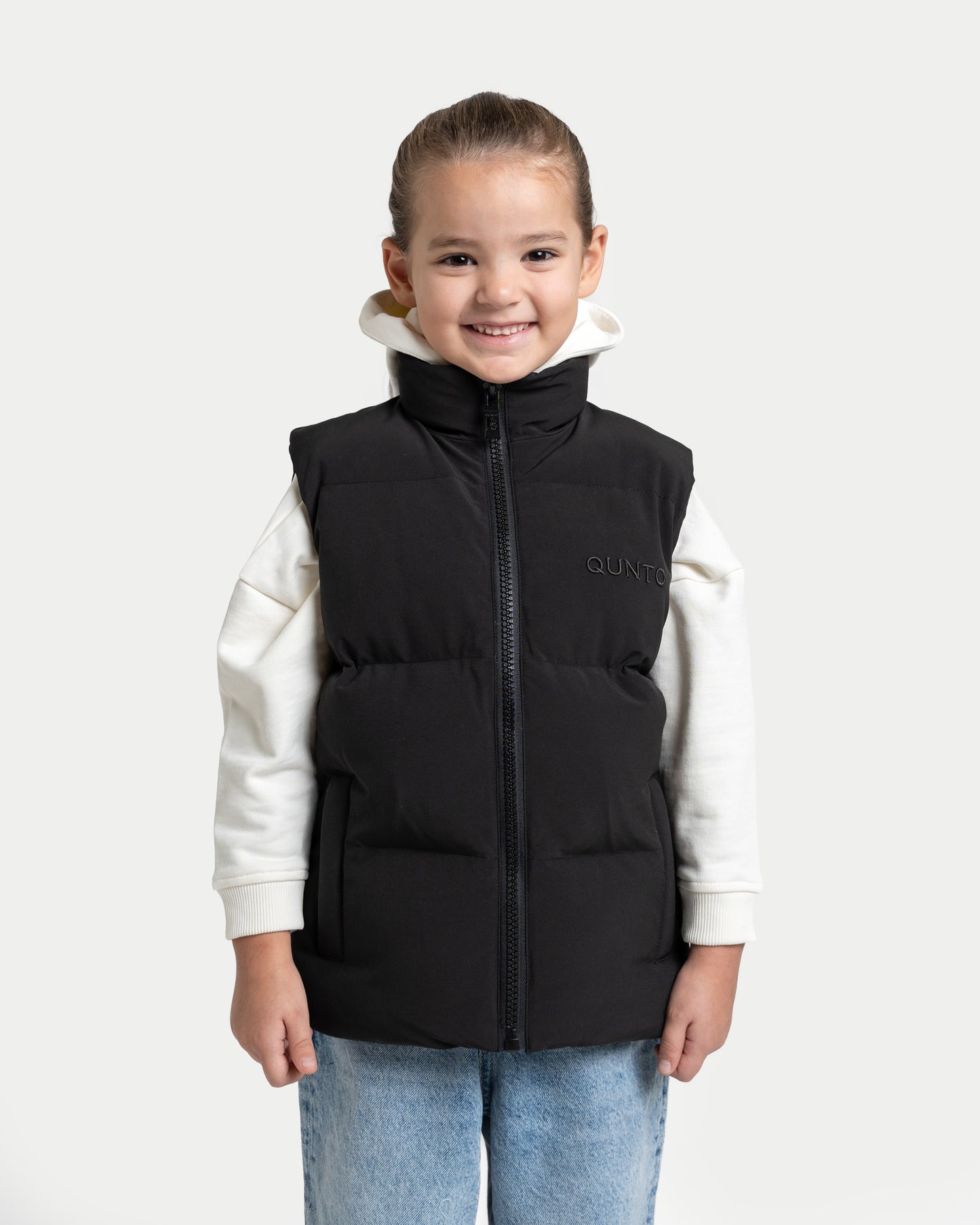 Super Puffer Vest Black KIDS