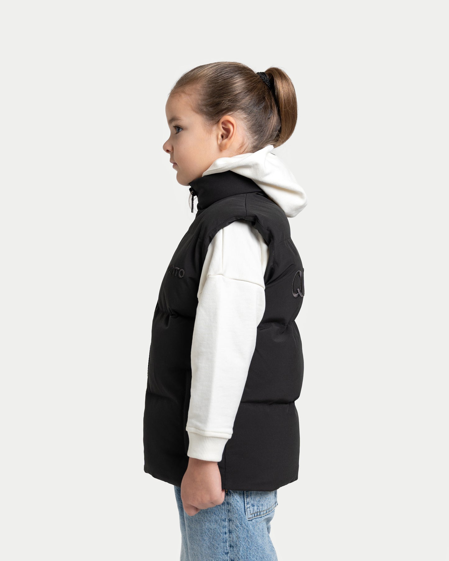 Super Puffer Vest Black KIDS