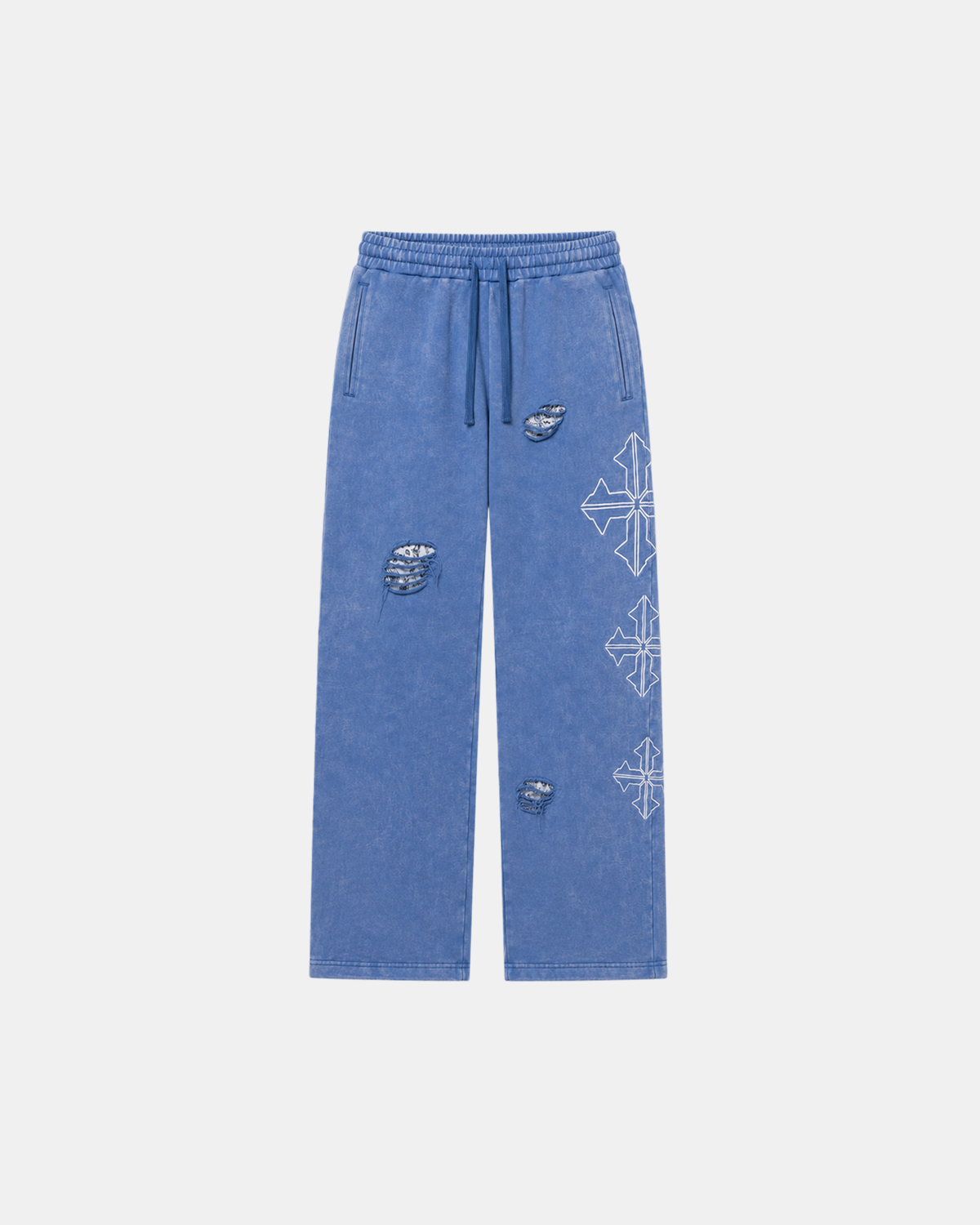 Destroy Pants Blue