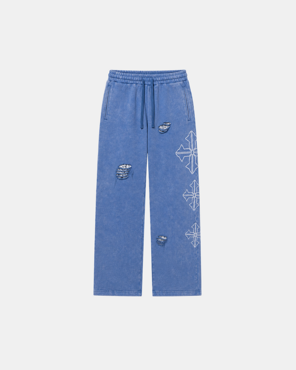 Destroy Pants Blue