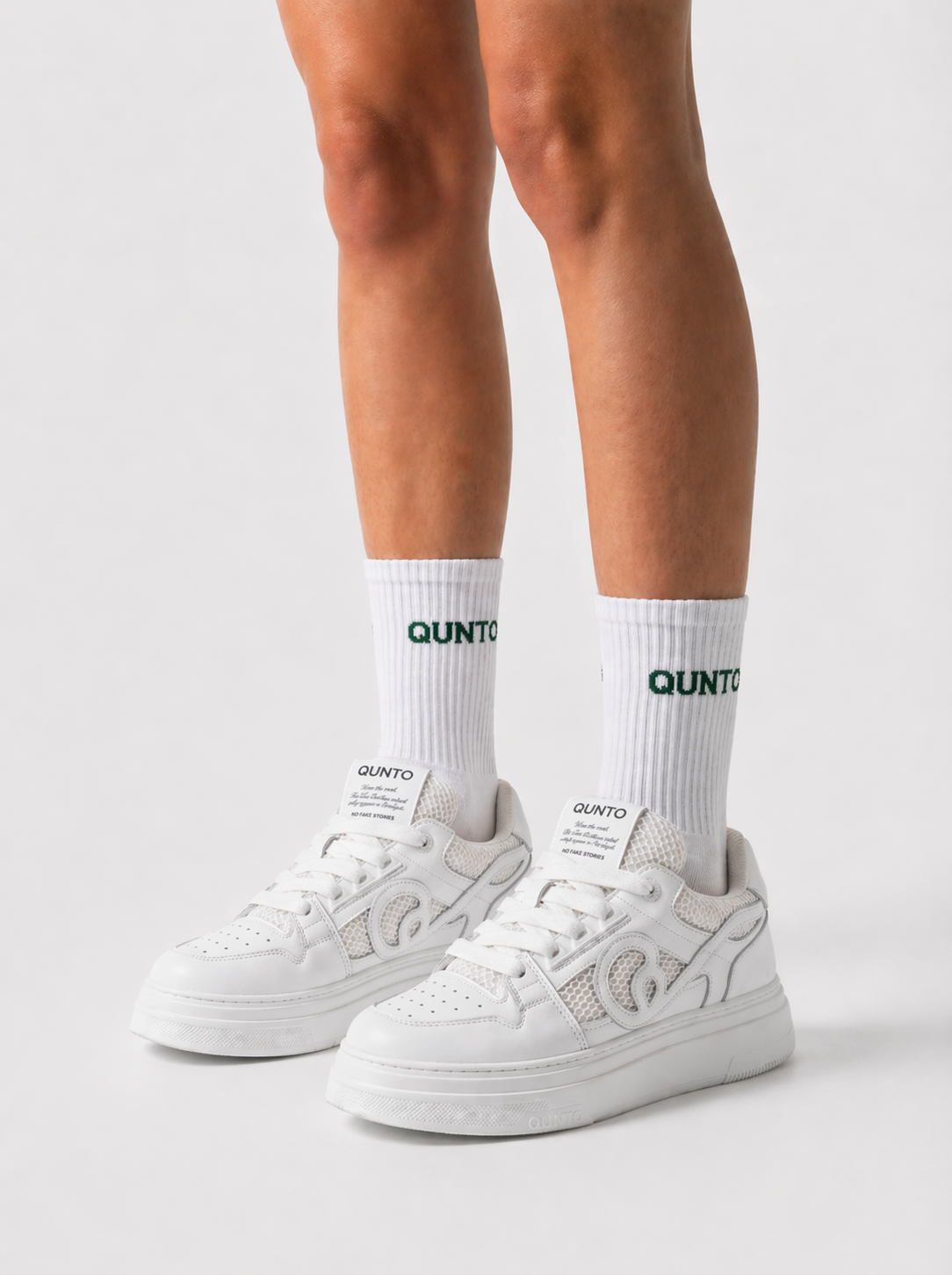 Green Logo Socks