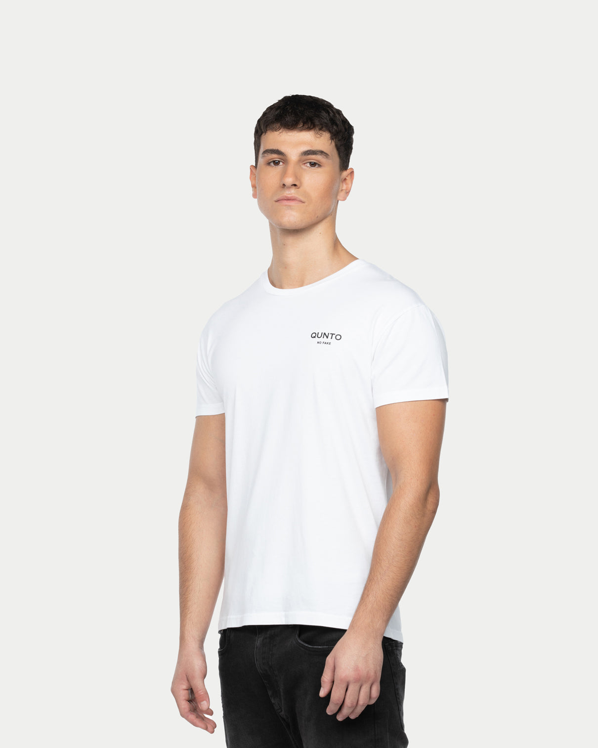 Qunto Slim T-Shirt White