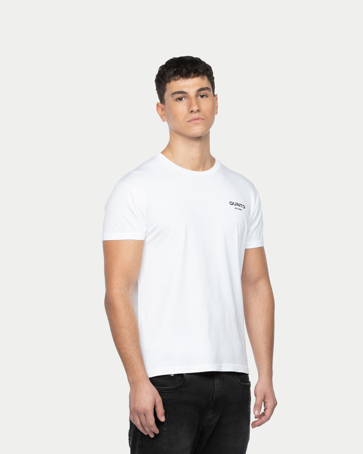 Qunto Slim T-Shirt White