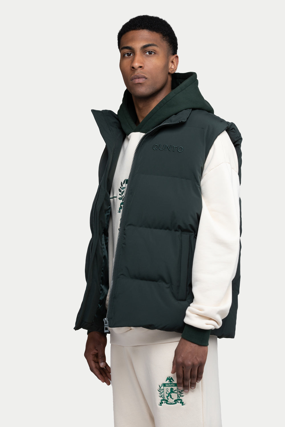 Super Puffer Vest Green