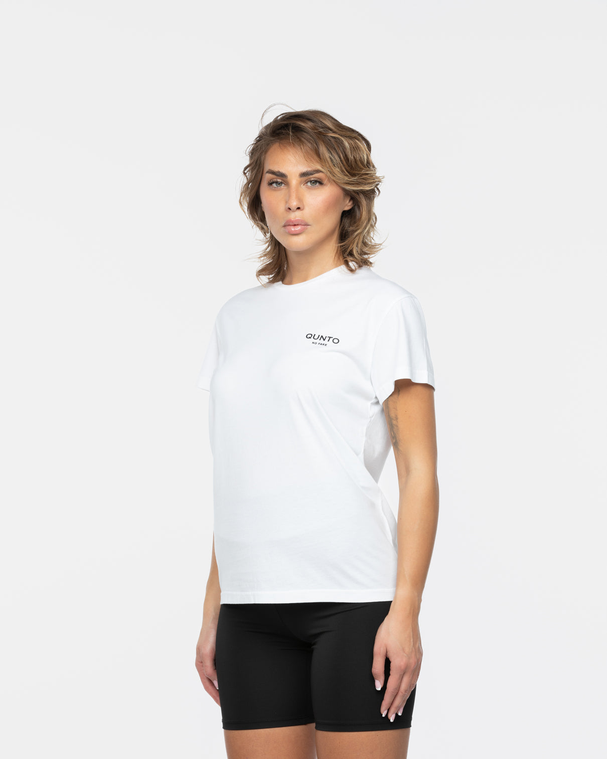 Qunto Slim T-Shirt White