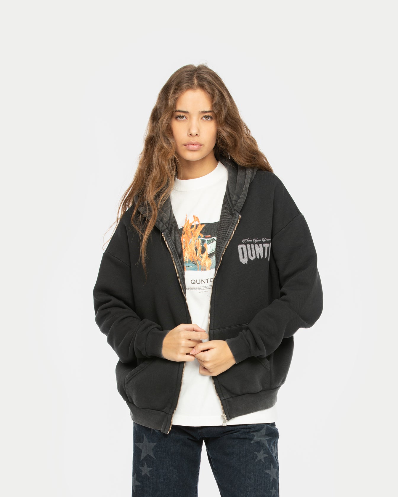 Dogs Zip Hoodie