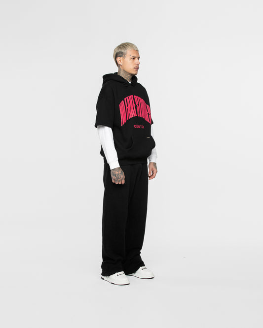 Pink NFS Hoodie Black