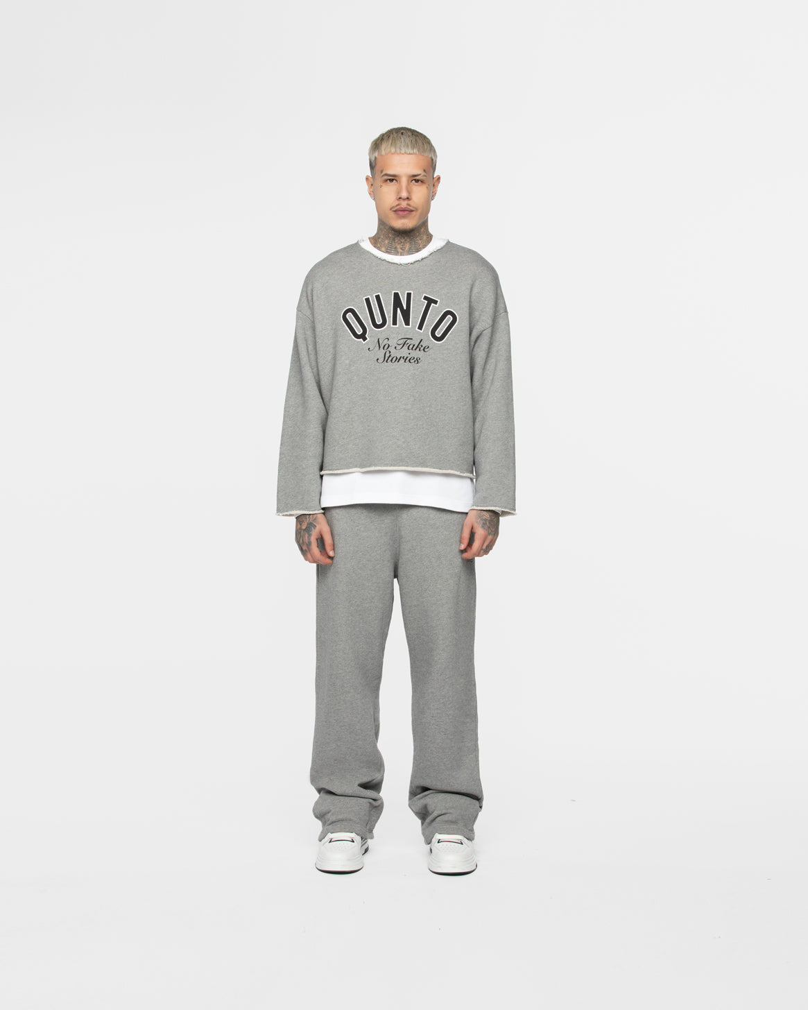 B&W Qunto Sweatshirt Grey