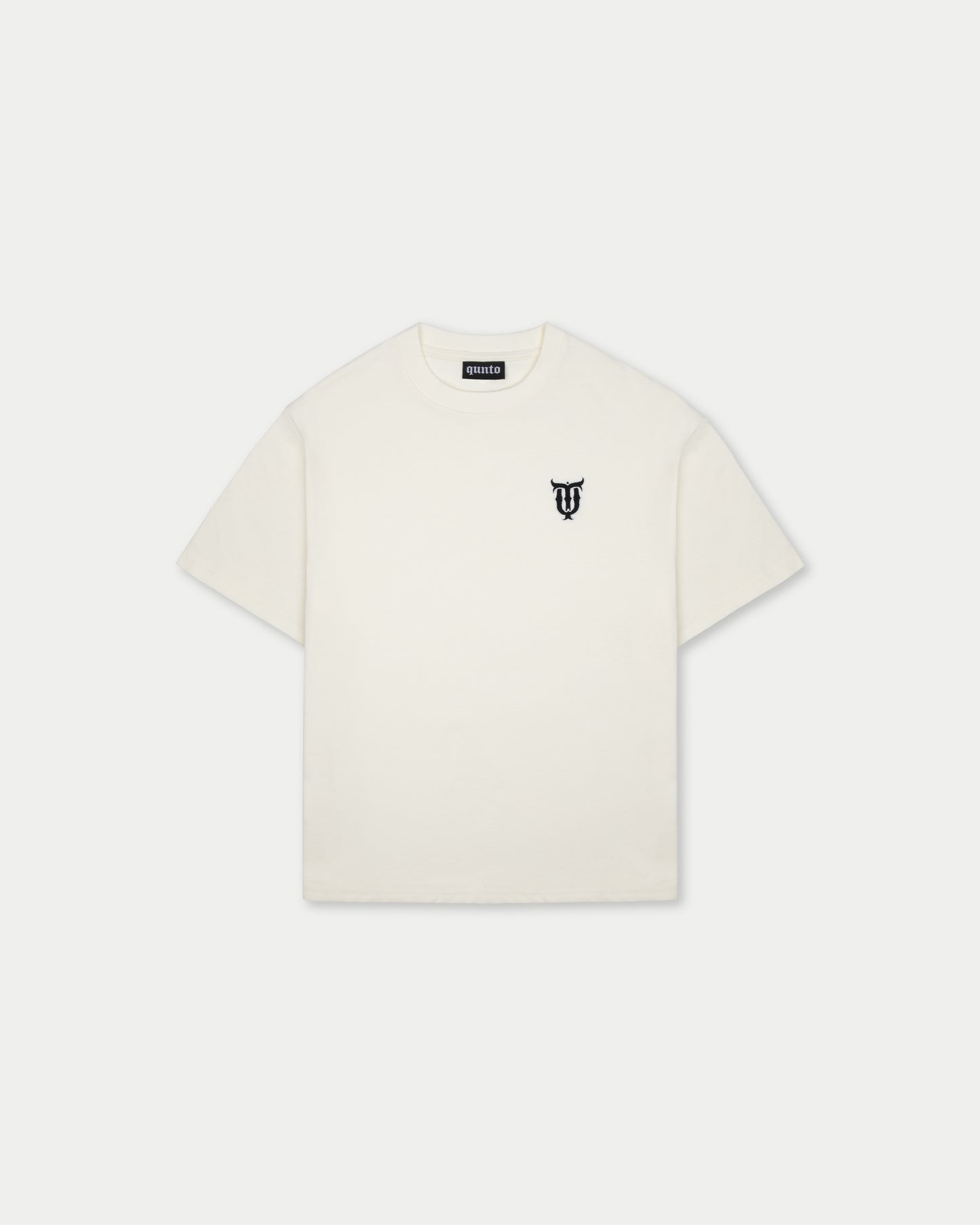 QT Logo White Tshirt