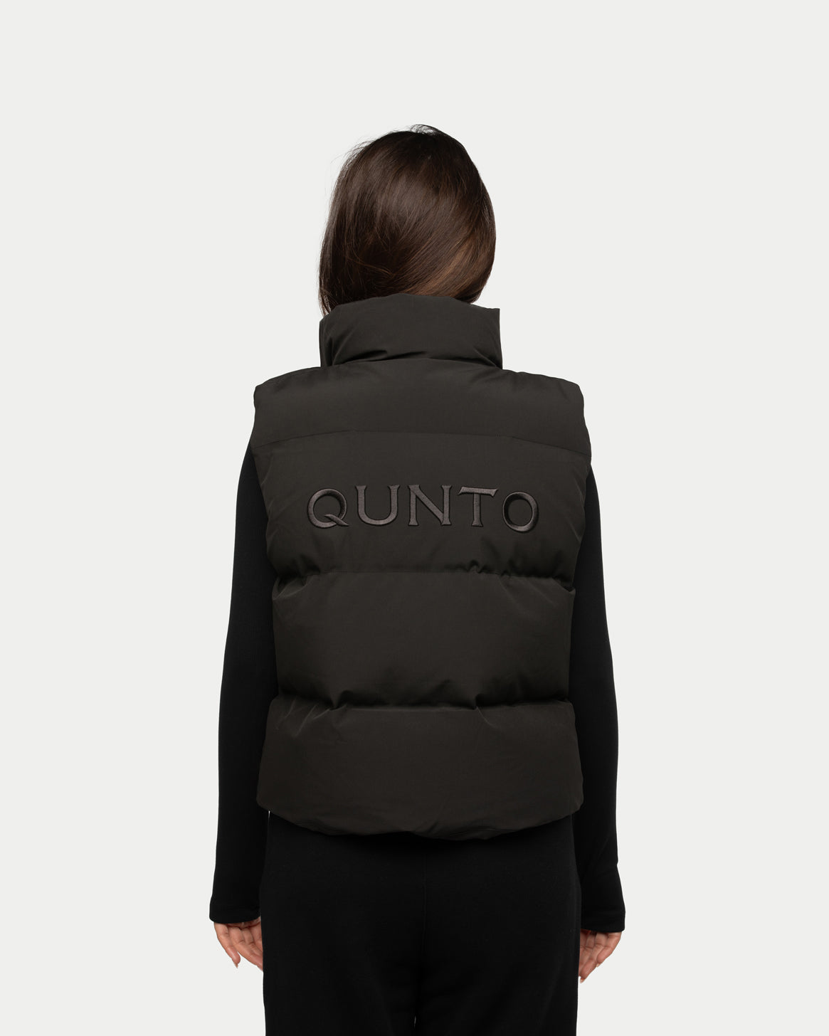 Super Puffer Vest Black W