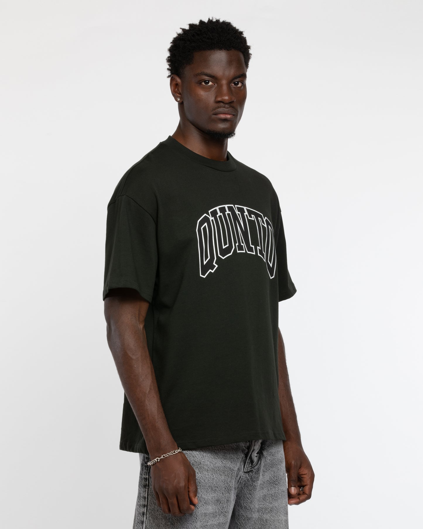 QT BLACK ON BLACK TSHIRT