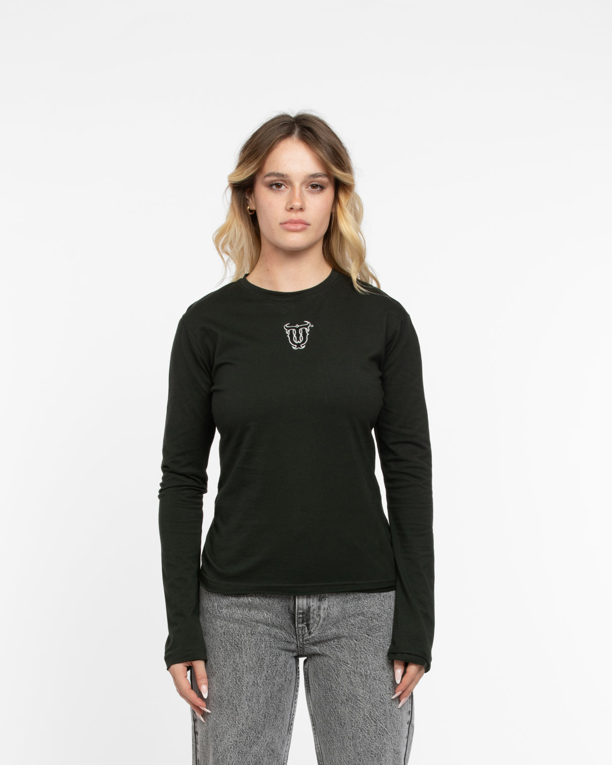 Long Sleeve Stripes Black