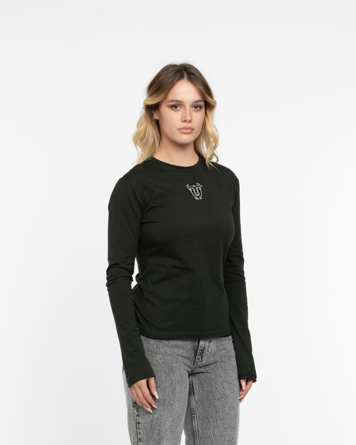 Long Sleeve Stripes Black