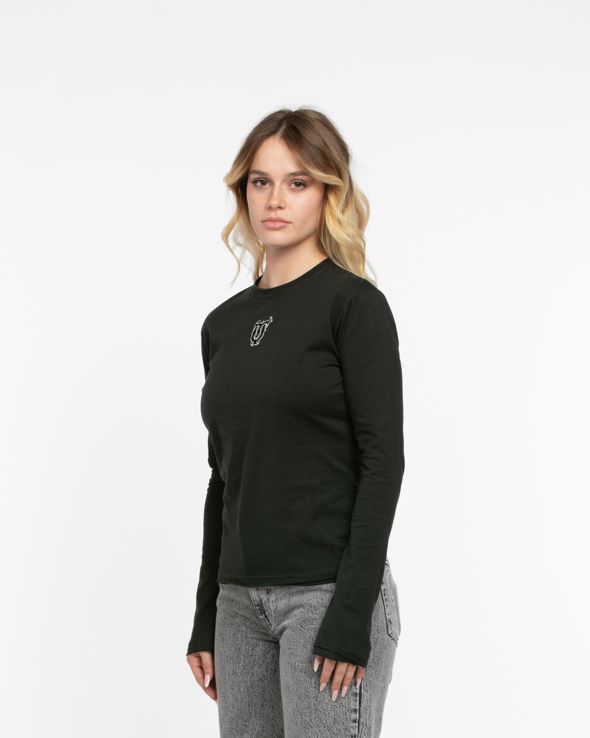 Long Sleeve Stripes Black