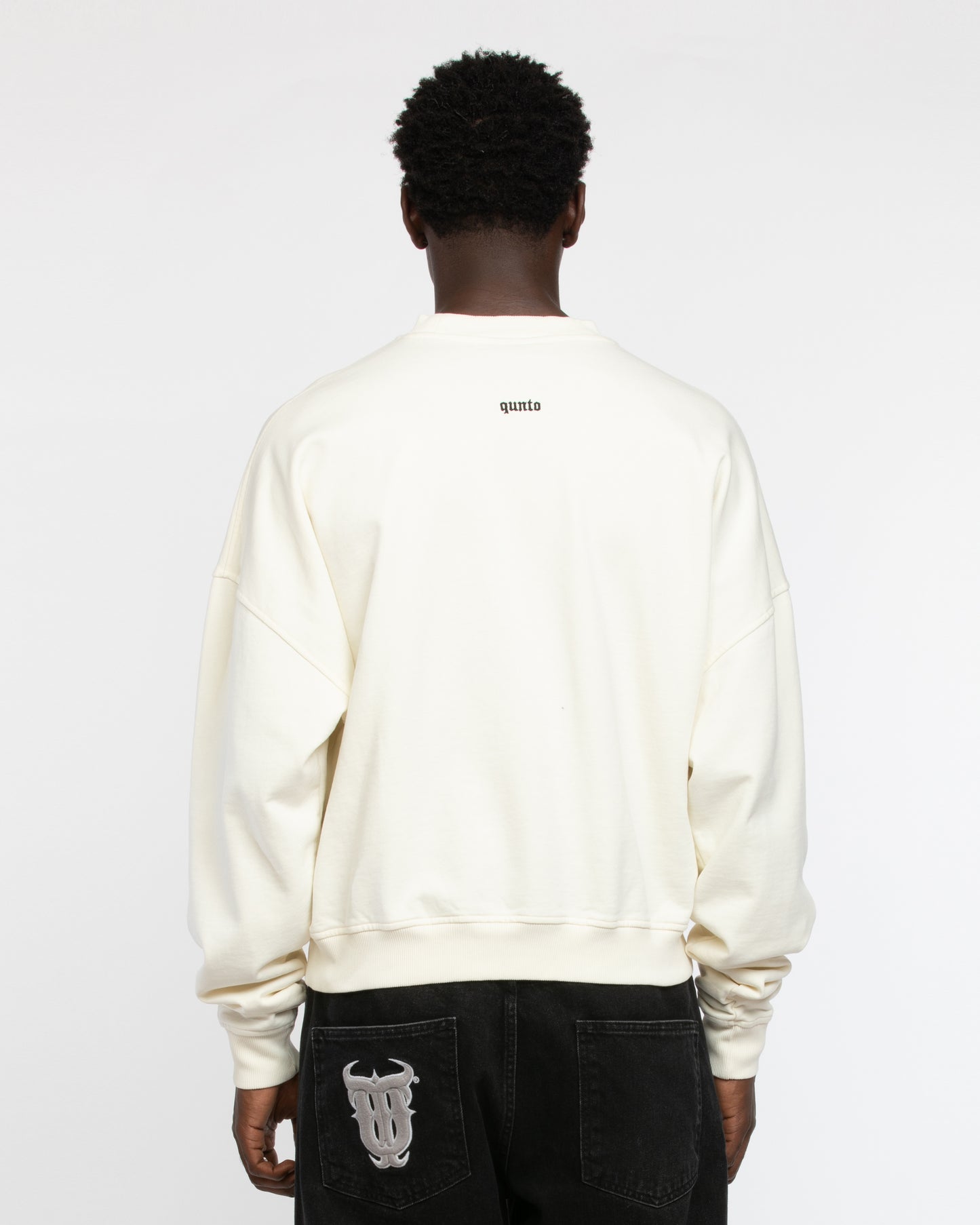 ESSENTIALS CREAM SWEATER