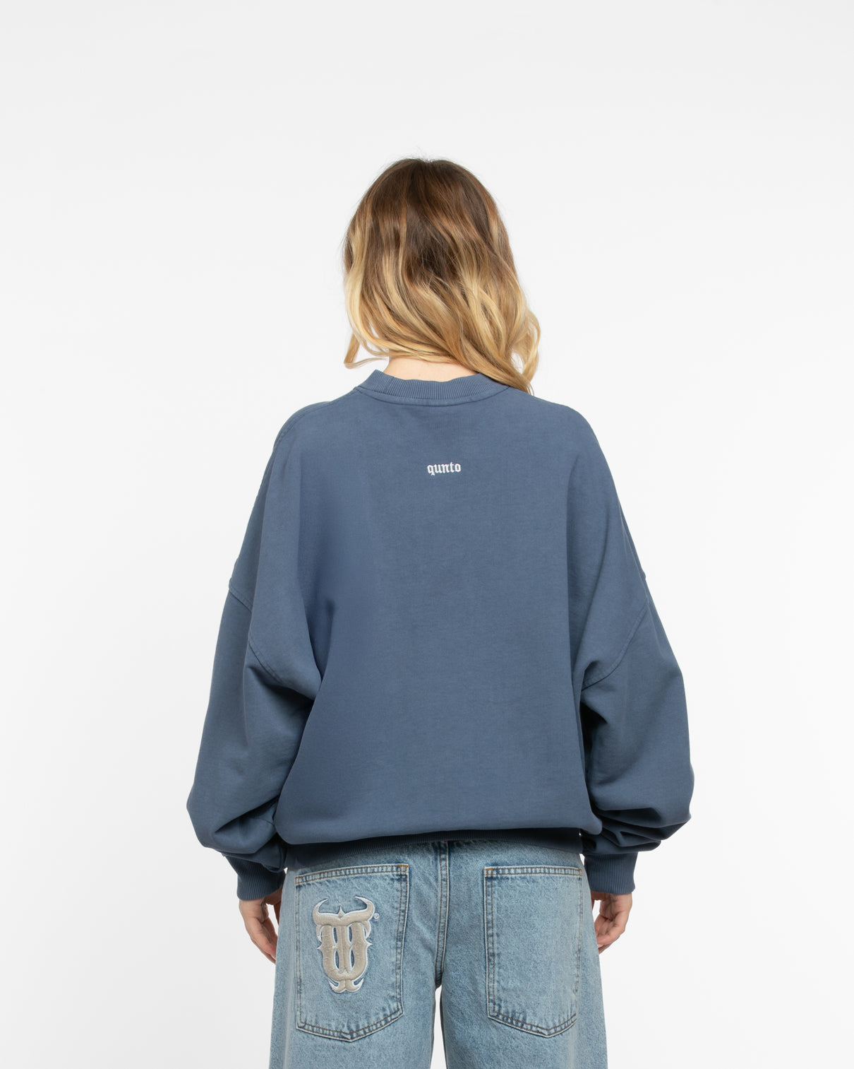 ESSENTIALS BLUE SWEATER