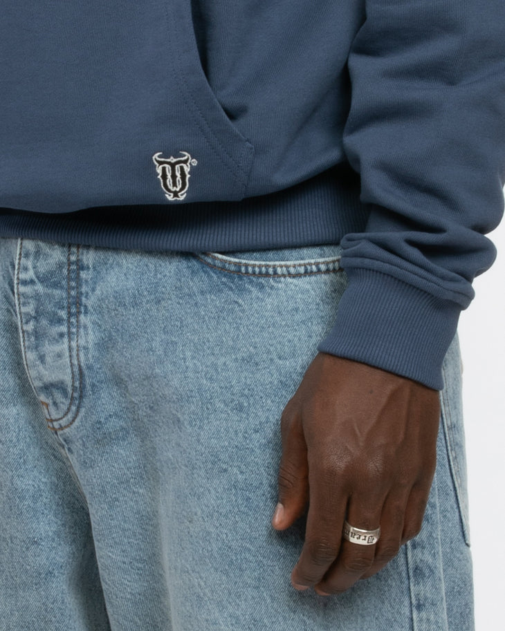 ESSENTIAL BLUE HOODIE