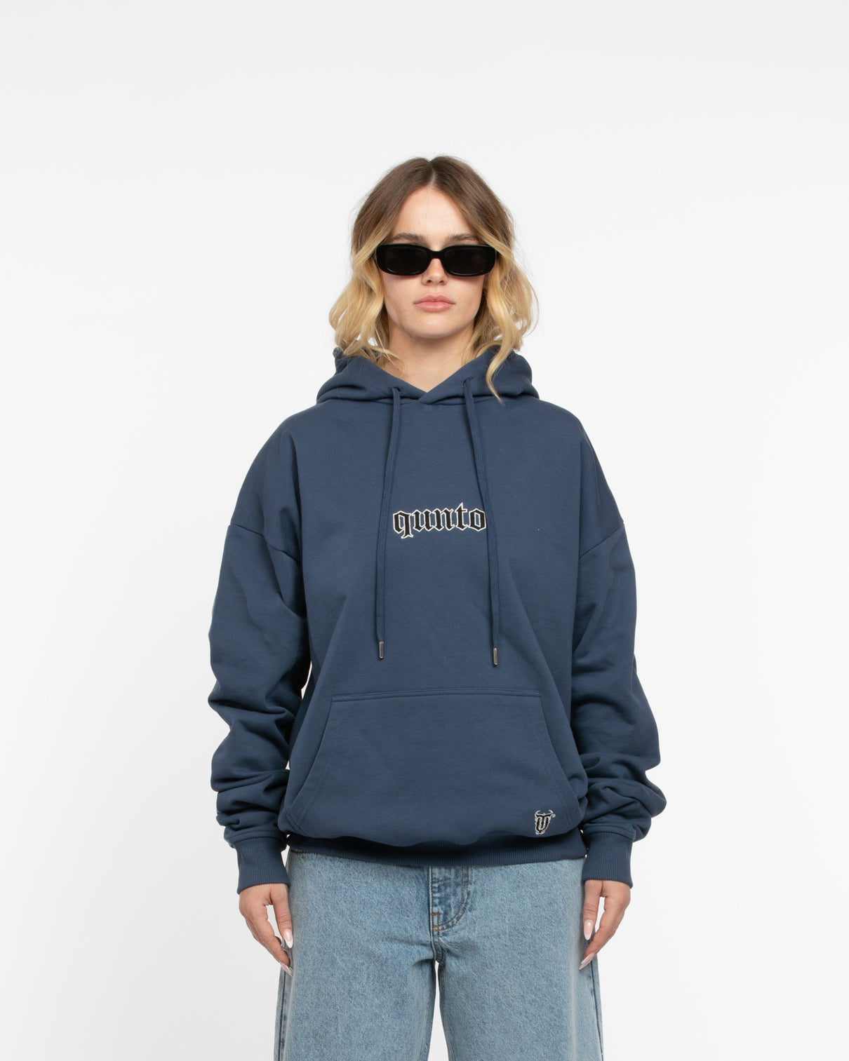 ESSENTIALS BLUE HOODIE