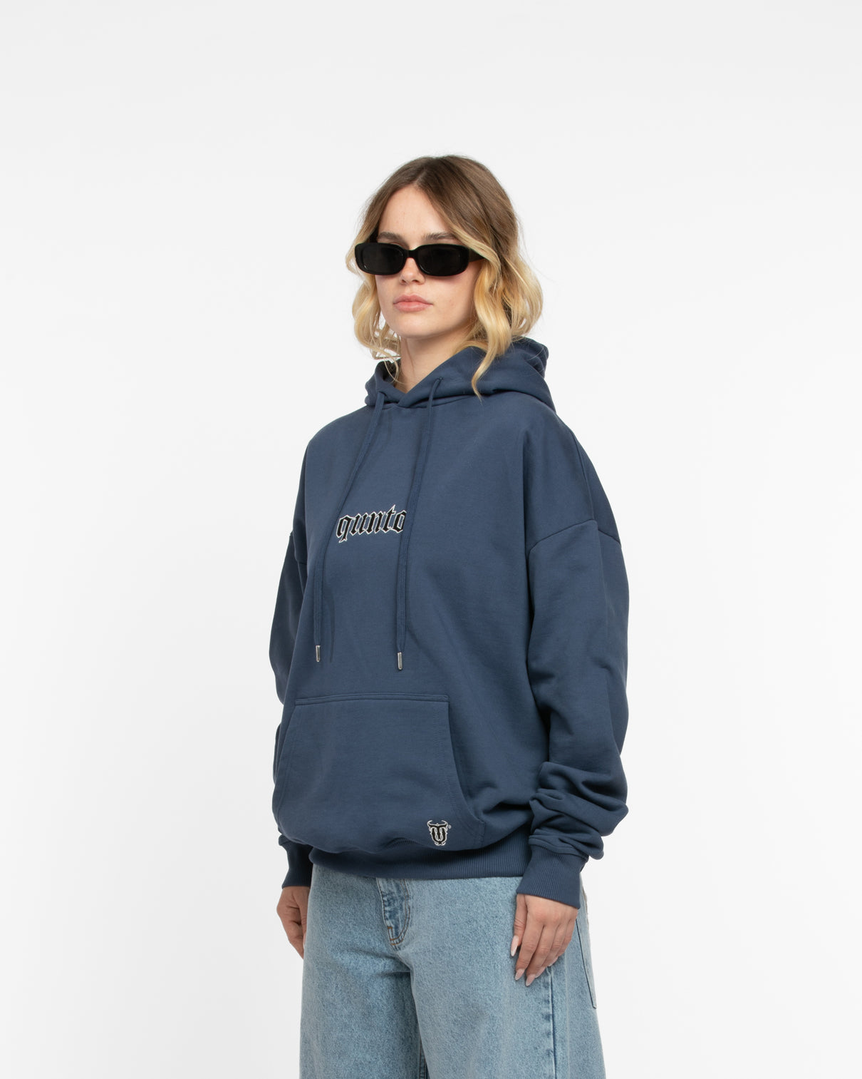 ESSENTIALS BLUE HOODIE