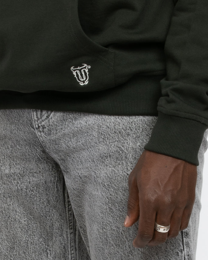 ESSENTIAL BLACK HOODIE