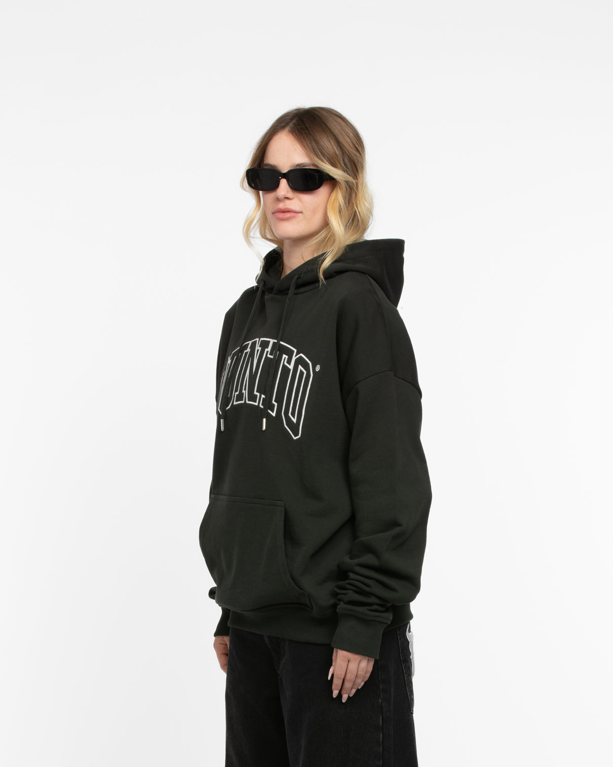 BLACK ON BLACK HOODIE