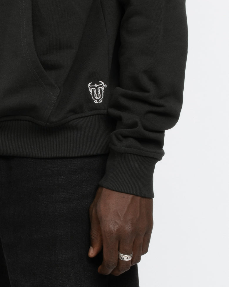 BLACK ON BLACK HOODIE